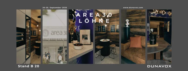 Dunavox at the Area30 Exhibition – 2025