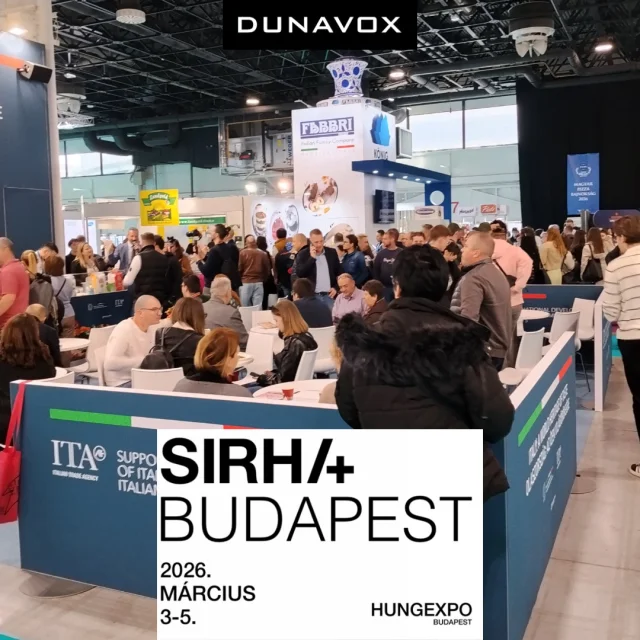 Dunavox Solutions for the HoReCa Sector – SIRHA Budapest