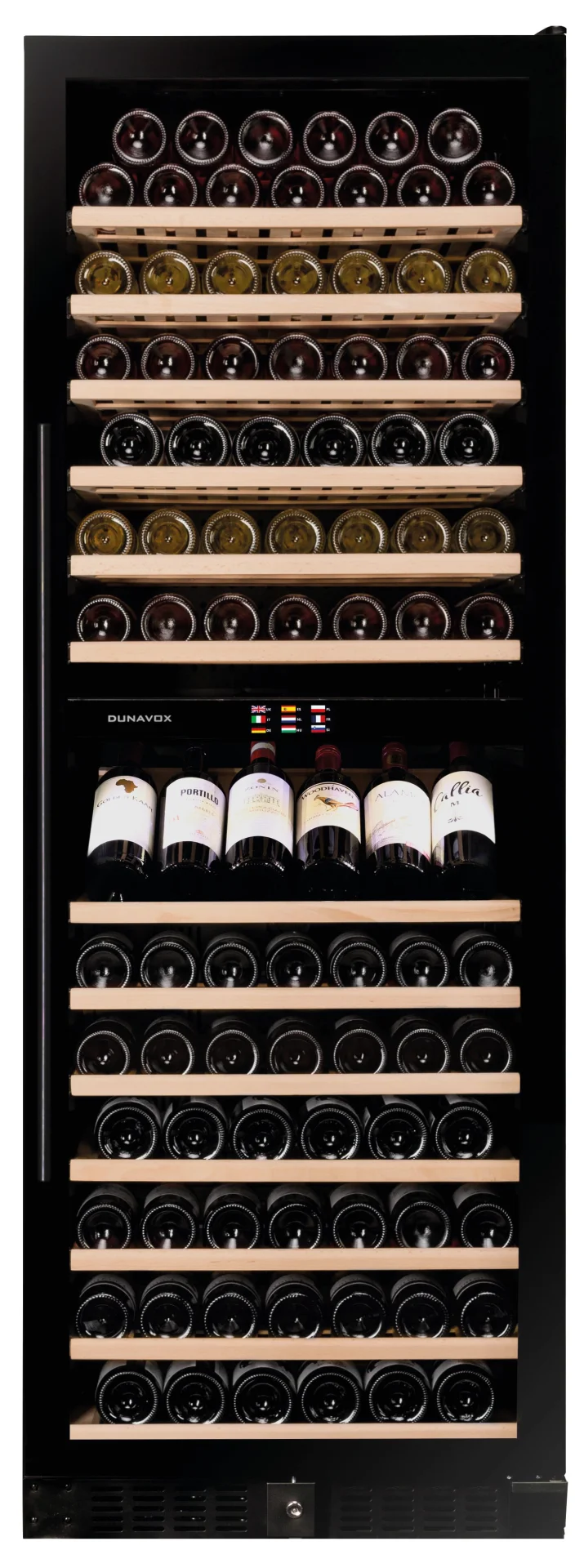 DUNAVOX GRANDE-181 | 181 Bottle Large-Capacity Dual-Zone Wine